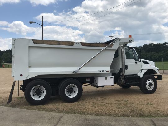 sloped nose demolition dump